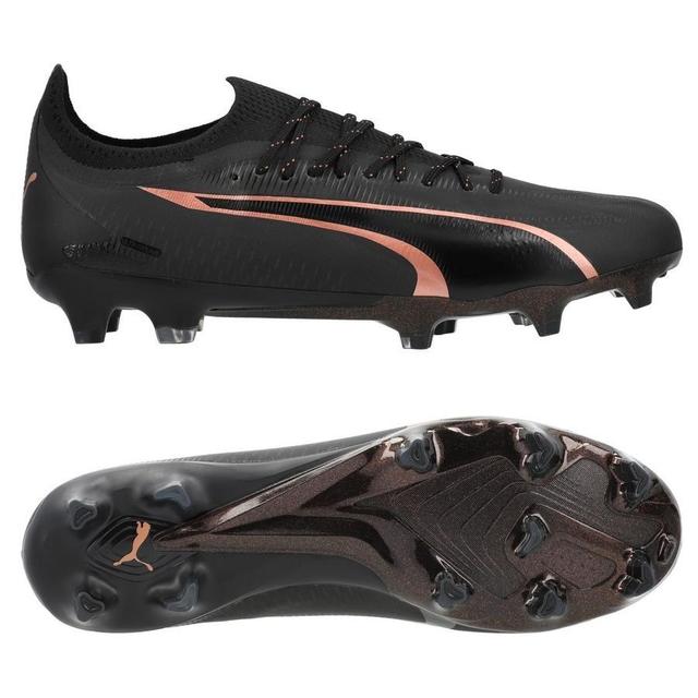 PUMA Ultra Ultimate Fg/ag Eclipse - PUMA Black/copper Rose, size 40½ on Productcaster.