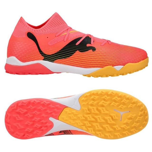 PUMA Future 7 Pro Cage Tt Forever Faster - Sunset Glow/PUMA Black/sun Stream - Turf (Tf), size 45 on Productcaster.