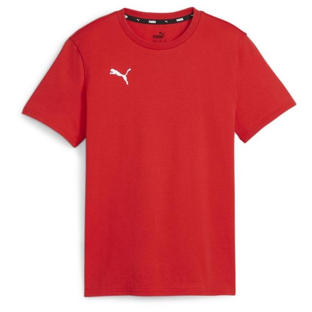 PUMA T-shirt Teamgoal Casuals - Red/white Kids, size XS/128 cm on Productcaster.