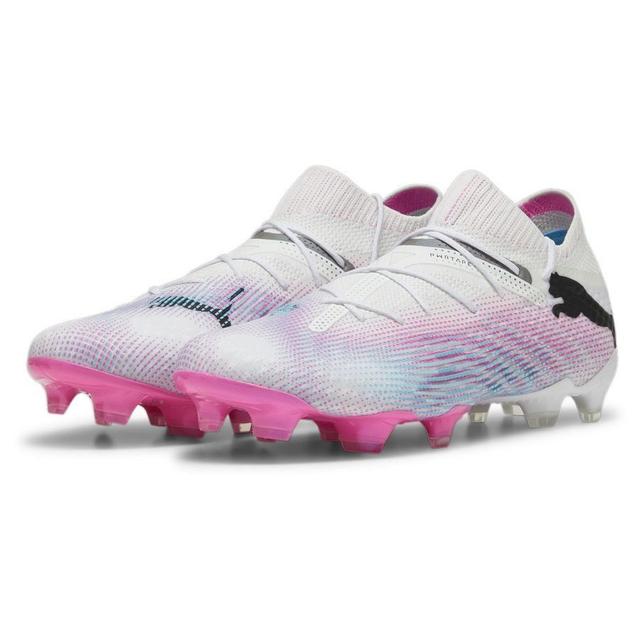 PUMA Future 7 Ultimate Fg/ag Phenomenal - PUMA White/PUMA Black/poison Pink, size 35½ on Productcaster.