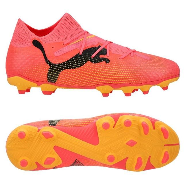 PUMA Future 7 Pro Fg/ag Forever Faster - Sunset Glow/PUMA Black/sun Stream Kids, size 29 on Productcaster.