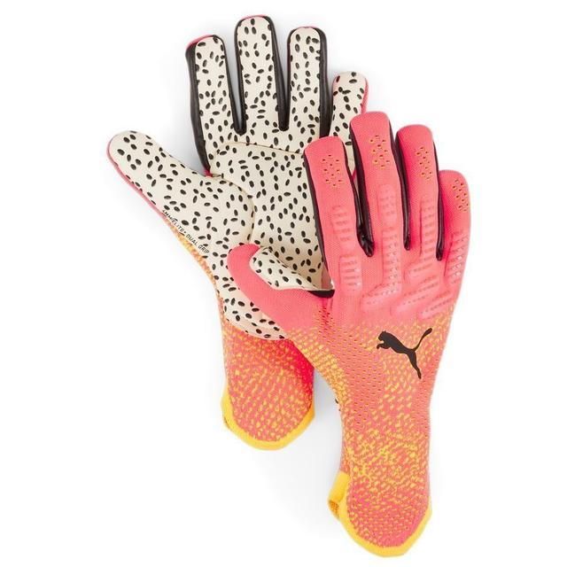 PUMA Goalkeeper Gloves Future Ultimate Nc Forever Faster - Sunset Glow/sun Stream/PUMA Black, size ['10 ½'] on Productcaster.