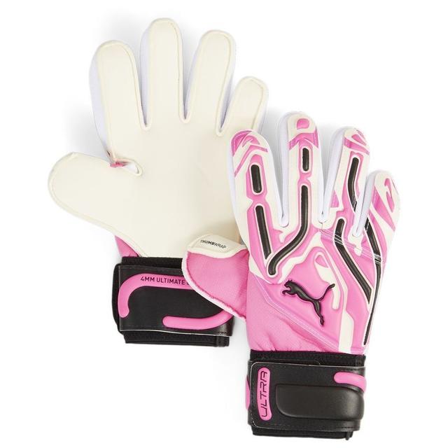 PUMA Goalkeeper Gloves Ultra Pro Rc Phenomenal - Pink/PUMA White/PUMA Black Kids, size 4 on Productcaster.