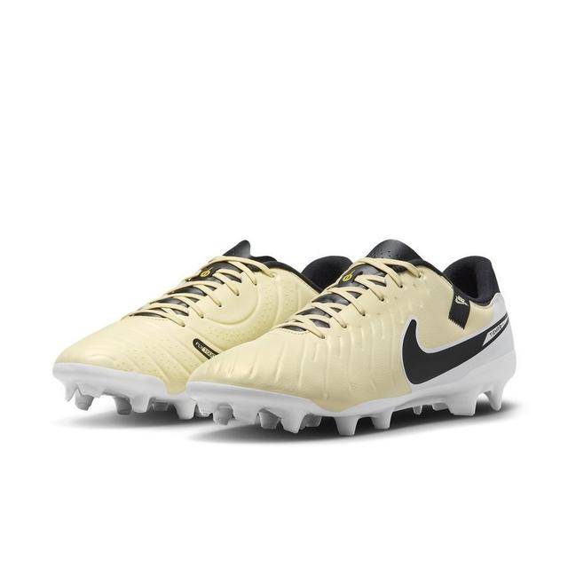 Nike Tiempo Legend 10 Academy Mg Mad Ready - Lemonade/black/metallic Gold Coin, size 42½ on Productcaster.