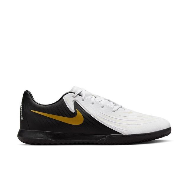 Nike Phantom Gx Ii Academy Ic Mad Ready - White/black/metallic Gold Coin, size 45½ on Productcaster.