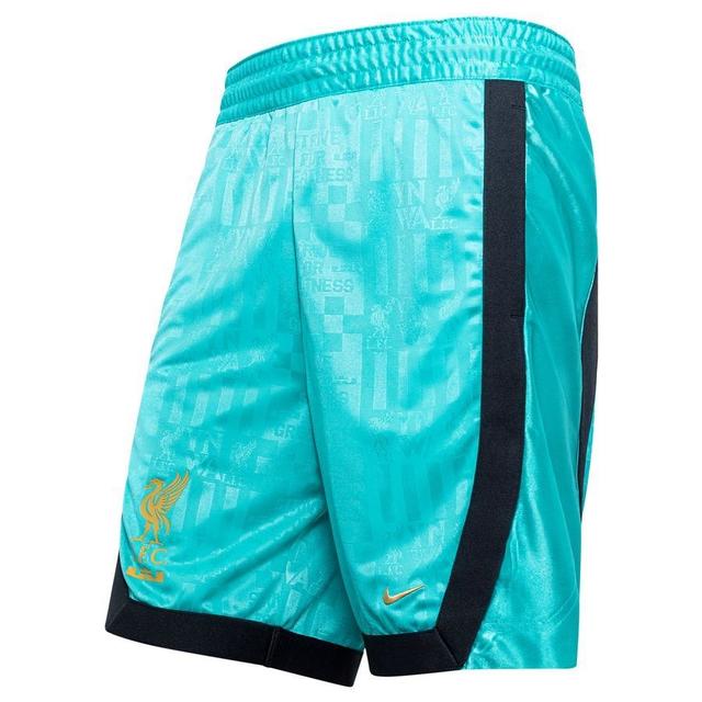 Liverpool Basketball Shorts Dna Lebron x Liverpool Fc - Washed Teal/truly Gold - Nike, size X-Large on Productcaster.