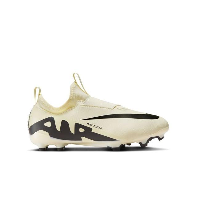 Nike Air Zoom Mercurial Vapor 15 Academy Mg Mad Ready - Lemonade/black Kids, size 36 on Productcaster.