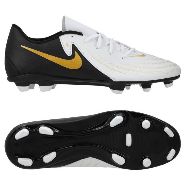 Nike Phantom Gx Ii Club Mg Mad Ready - White/black/metallic Gold Coin, size 36½ on Productcaster.