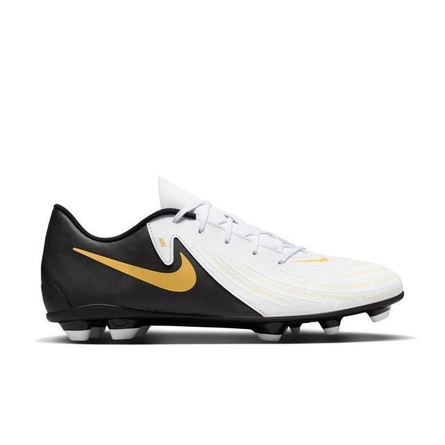 Nike Phantom Gx Ii Club Mg Mad Ready - White/black/metallic Gold Coin, size 44½ on Productcaster.