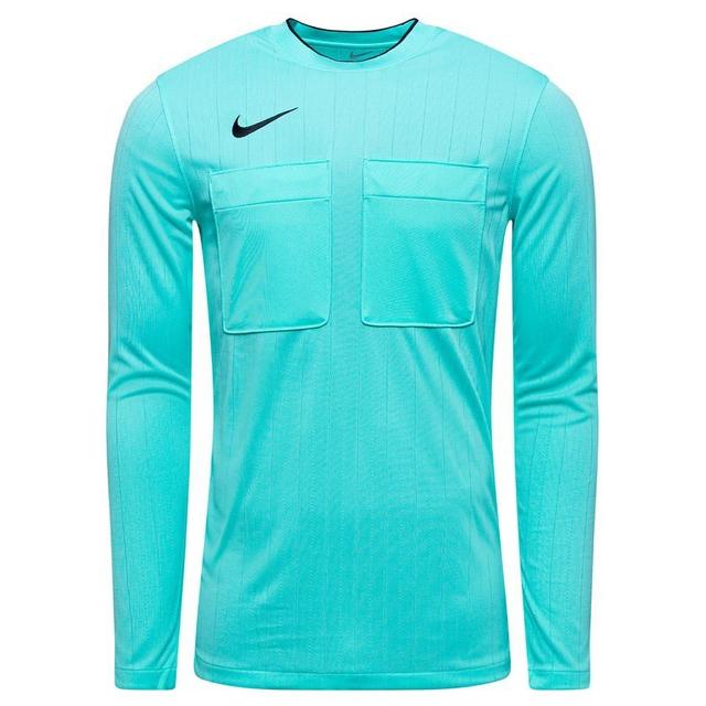 Nike Referee's Shirt II Dri-FIT - Hyper Turquoise/Black Long Sleeves, size Small on Productcaster.