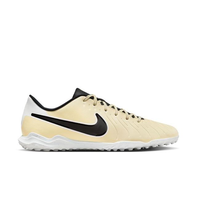 Nike Tiempo Legend 10 Club Tf Mad Ready - Lemonade/black/metallic Gold Coin, size 45½ on Productcaster.