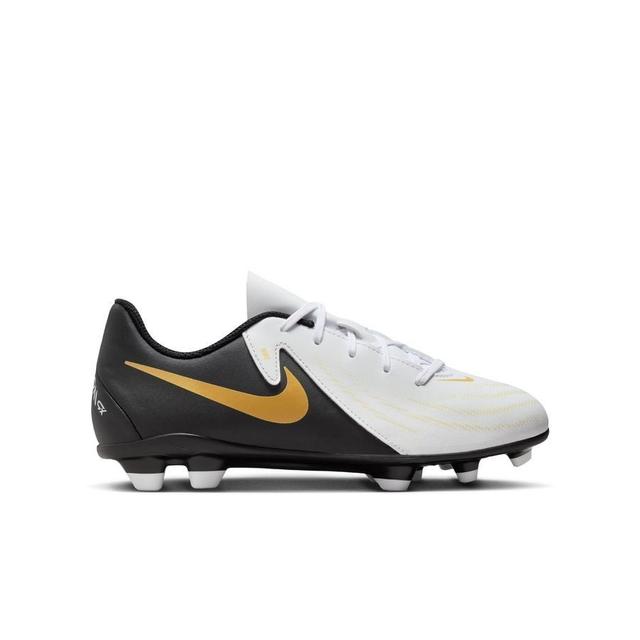 Nike Phantom GX II Club MG Mad Ready - Hvid/Sort/Guld Børn - Græs (FG) / Kunstgræs (AG), størrelse 38½ on Productcaster.