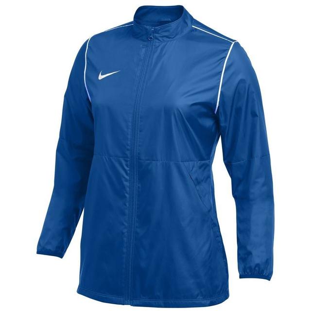 Nike Rain Jacket Repel Park 20 - Royal Blue/white Women, size Small on Productcaster.