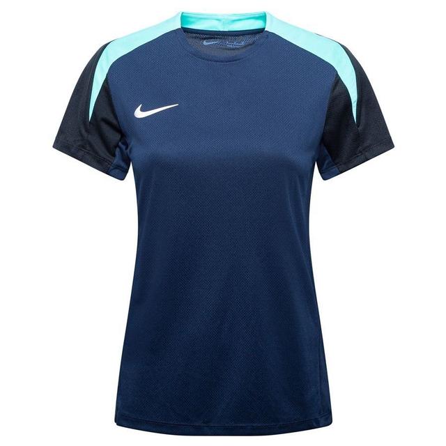 Nike Trainingsshirt Dri-fit Strike 24 - Navy/turquoise/wit Dames, maat Medium on Productcaster.