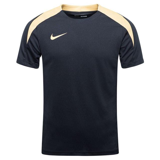 Nike Training T-shirt Dri-fit Strike - Black/jersey Gold, size X-Large on Productcaster.