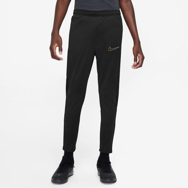 Nike Training Trousers Dri-fit Academy 23 - Black/metallic Gold Kids, size M: 137-147 cm on Productcaster.