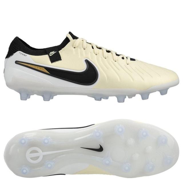 Nike Tiempo Legend 10 Elite Ag-pro Mad Ready - Lemonade/black/metallic Gold Coin - Artificial Grass (Ag), size 42 on Productcaster.