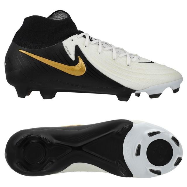 Nike Phantom Luna Ii Pro Fg Mad Ready - White/black/gold - Grass (Fg), size 38 on Productcaster.