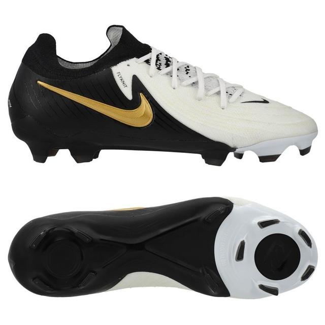 Nike Phantom Gx Ii Pro Fg Mad Ready - White/black/gold - Grass (Fg), size 46 on Productcaster.