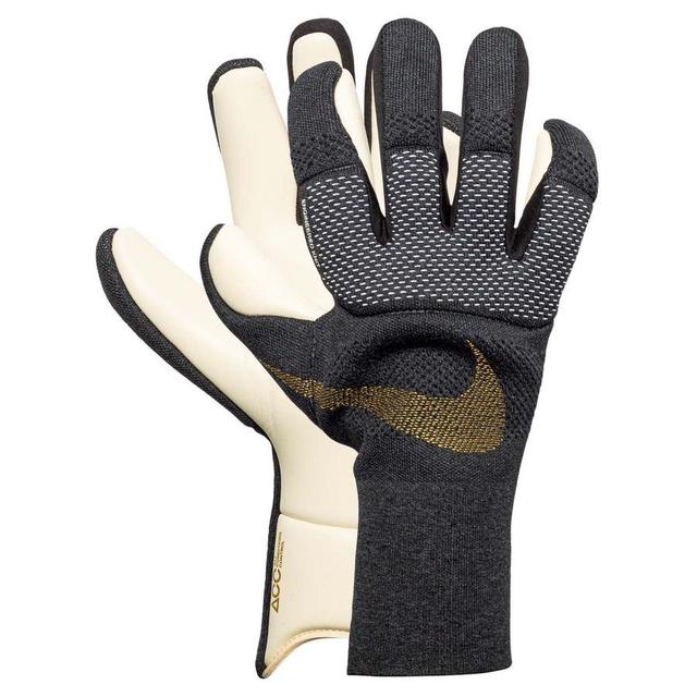 Nike Goalkeeper Glove Vapor Dynamic Fit Mad Ready - Black/white/gold, size 8½ on Productcaster.