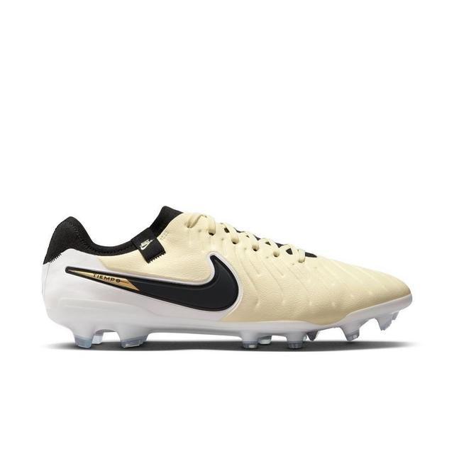 Nike Tiempo Legend 10 Pro Fg Mad Ready - Lemonade/black/metallic Gold Coin, size 36½ on Productcaster.