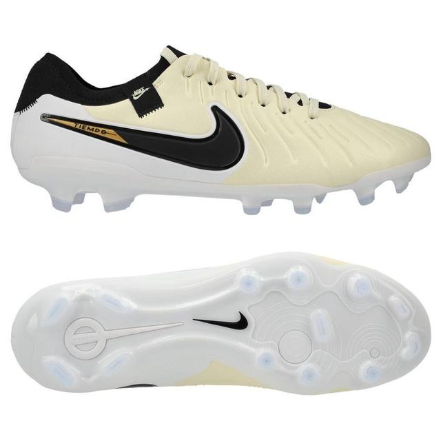 Nike Tiempo Legend 10 Pro Fg Mad Ready - Lemonade/svart/guld - Gräs (Fg), storlek 47½ on Productcaster.