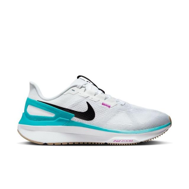 Nike Running Shoe Air Zoom Structure 25 - White/black/pure Platinum/dusty Cactus Women, size 39 on Productcaster.