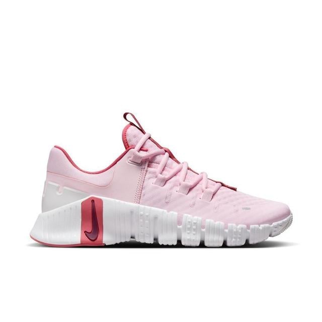 Nike Free Training Shoe Metcon 5 - Pink Foam/dark Team Red/white Women, size 39 on Productcaster.