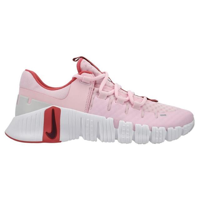 Nike Free Trainers Metcon 5 - Pink/red/white Women, size 41 on Productcaster.