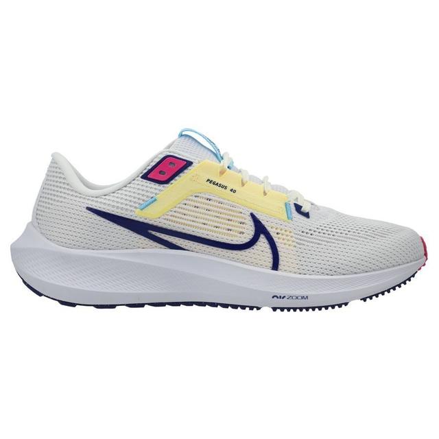 Nike Løbesko Air Zoom Pegasus 40 - Hvid/Navy/Hvid, størrelse 49½ on Productcaster.