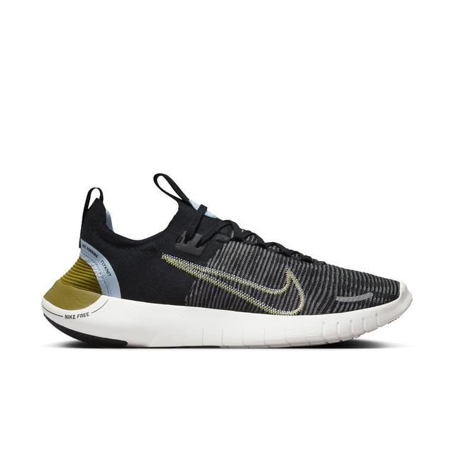 Nike Running Shoe Free Run Next Nature - Black/gold/iron Grey Women, size 36 on Productcaster.