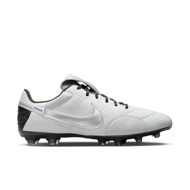 Nike Premier Iii Fg - Pure Platinum/metallic Silver/black, size 36½ on Productcaster.