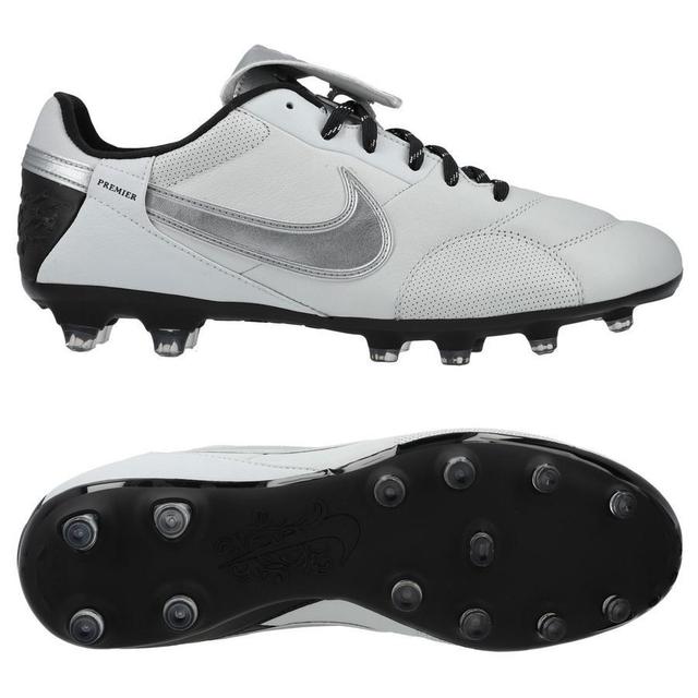 Nike Premier III FG - Grå/Silver/Svart - Gräs (FG), storlek 44 on Productcaster.