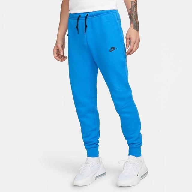 Nike Sweatpants NSW Tech Fleece 24 - Blå/Sort, størrelse ['XX-Large'] on Productcaster.