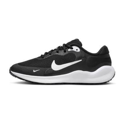 Nike Revolution 7 Big Kids' Running BLACK/WHITE-WHITE, size 36½ on Productcaster.