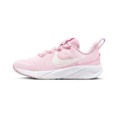 Nike Star Runner 4 Little Kids' Sho PINK FOAM /SUMMIT WHITE-WHITE, maat 33 on Productcaster.