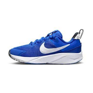 Nike Star Runner 4 Little Kids' Sho HYPER ROYAL/WHITE-BLACK-WHITE, storlek 27½ on Productcaster.