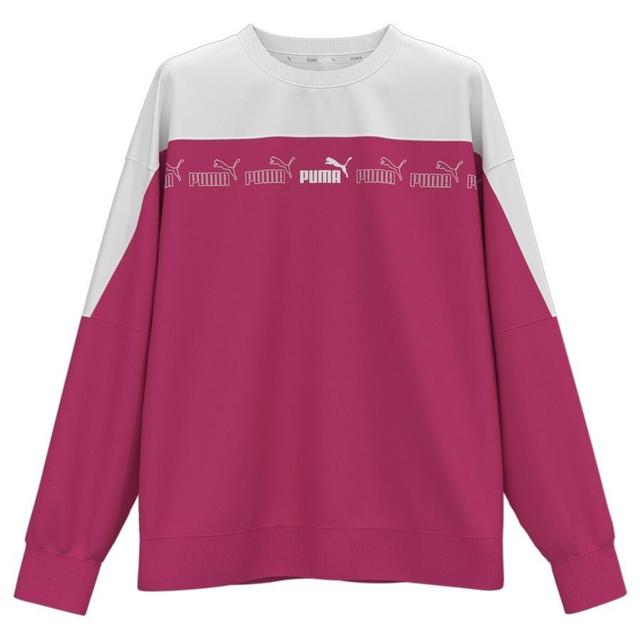 PUMA Around The Block Sweatshirt Met Ronde Hals Voor Dames, maat Large on Productcaster.