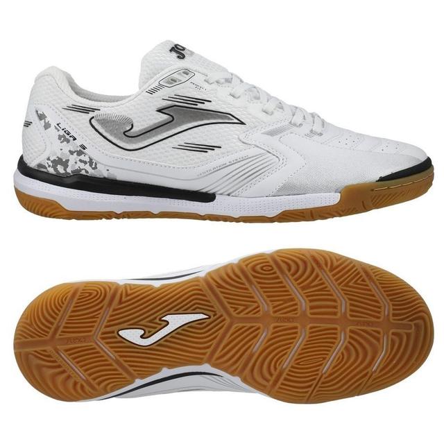 Joma Liga 5 In - White - Indoor (Ic), size 43½ on Productcaster.