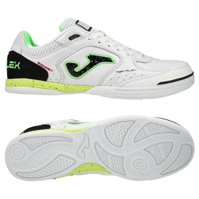 Joma Top Flex In - White/black - Indoor (Ic), size 40½ on Productcaster.