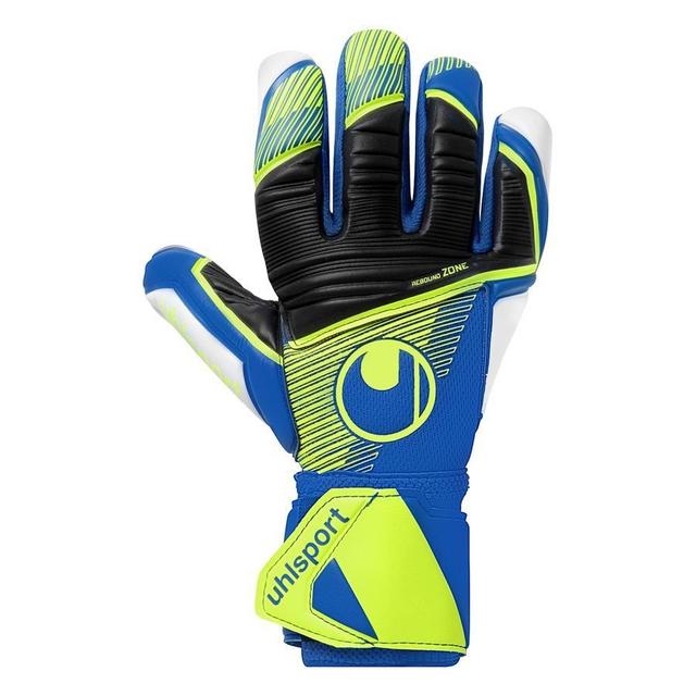 Uhlsport Goalkeeper Gloves Absolutgrip Hn Pro - Navy/fluo Yellow/white Kids, size 5 on Productcaster.