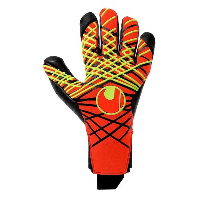 Uhlsport Goalkeeper Gloves Ultragrip Hn 364 Fire Edition - Fluo Red/fluo Yellow/black, size 11 on Productcaster.