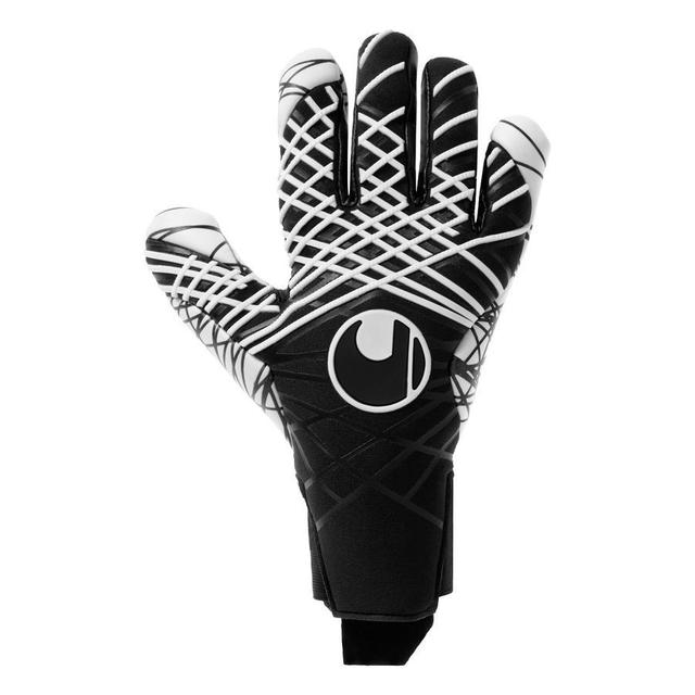 Uhlsport Goalkeeper Gloves Ultragrip Hn 365 Nite Edition - Black/white, size 9½ on Productcaster.