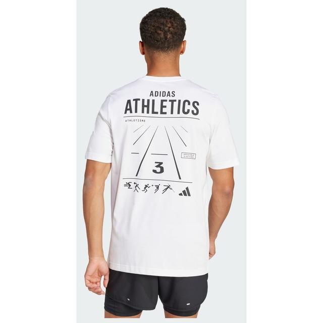 adidas T-shirt Graphique Athletics Category, pointure Small on Productcaster.