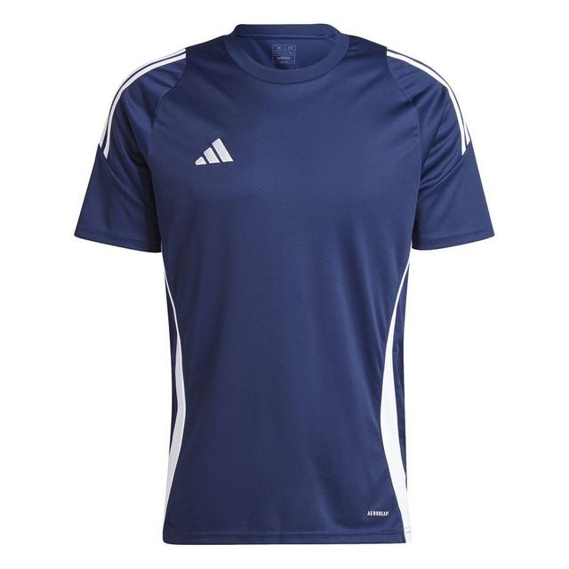 adidas Training T-shirt Tiro 24 - Midnight Navy/white, size Large on Productcaster.