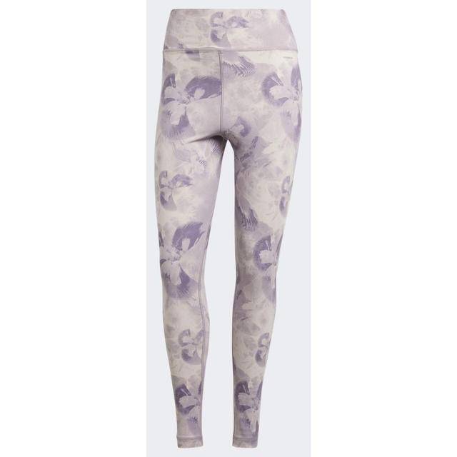 adidas Train Essentials Aop Flower Tie-dye Tights, størrelse XX-Large on Productcaster.