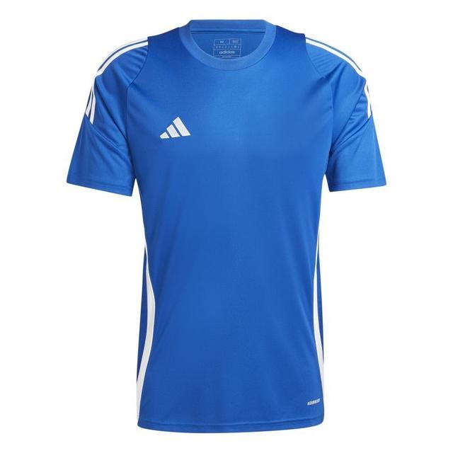 adidas Training T-shirt Tiro 24 - Royal Blue/white, size X-Large on Productcaster.