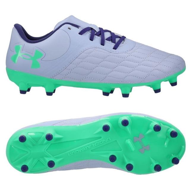 Under Armour Magnetico Select 3.0 Fg - Purple/green Kids, size ['34 on Productcaster.