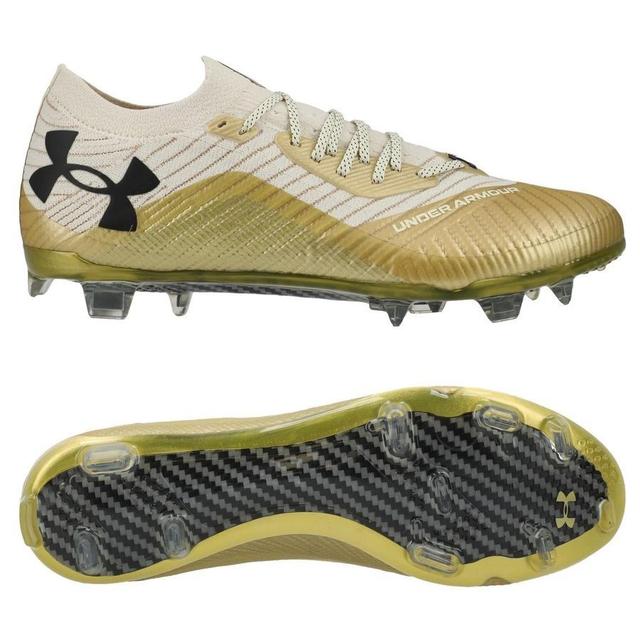 Under Armour Shadow Elite 2.0 FG - Gold/Weiß/Schwarz - Rasen (FG), Größe 39 on Productcaster.