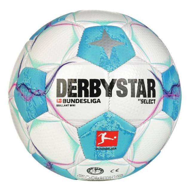 Derbystar Football Brillant Mini V24 Bundesliga 2024/25 - White/multicolor - Select, size Ball SZ. 47 cm on Productcaster.